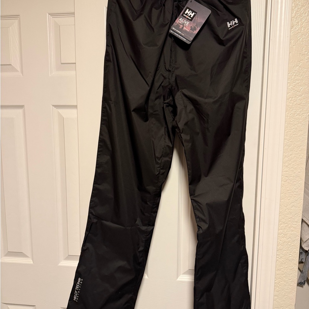 Helly Hansen Men's Black Manchester Rain Pant